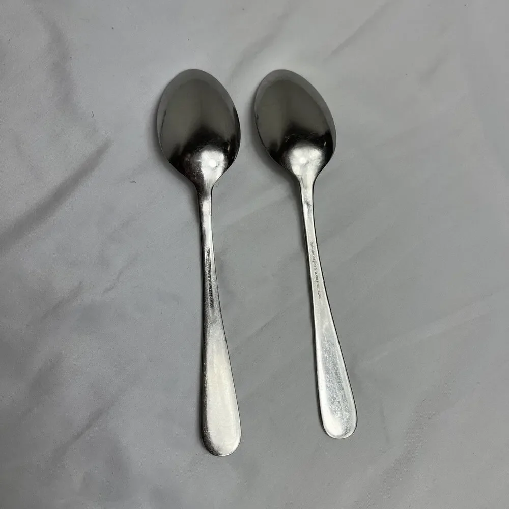 Cambridge Silverware 18/8 stainless Japan Soup Spoons Set Of 2 pieces